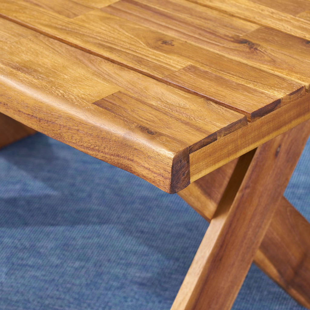 Teak Acacia Wood Coffee Table X6836