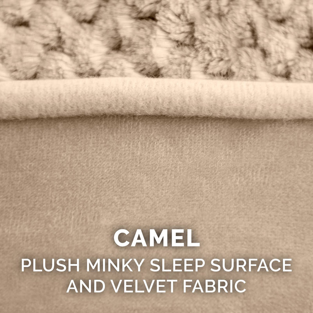 Jumbo Plus Memory Foam Velvet Dog Bed D987239