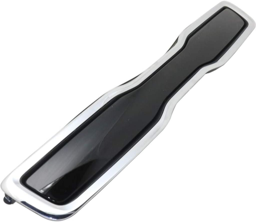 Black Grille Assembly with Chrome Molding Plastic N744