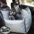 Dog Car Seat with Front & Back Protection and 2 Adjustable Dog Leashes S190