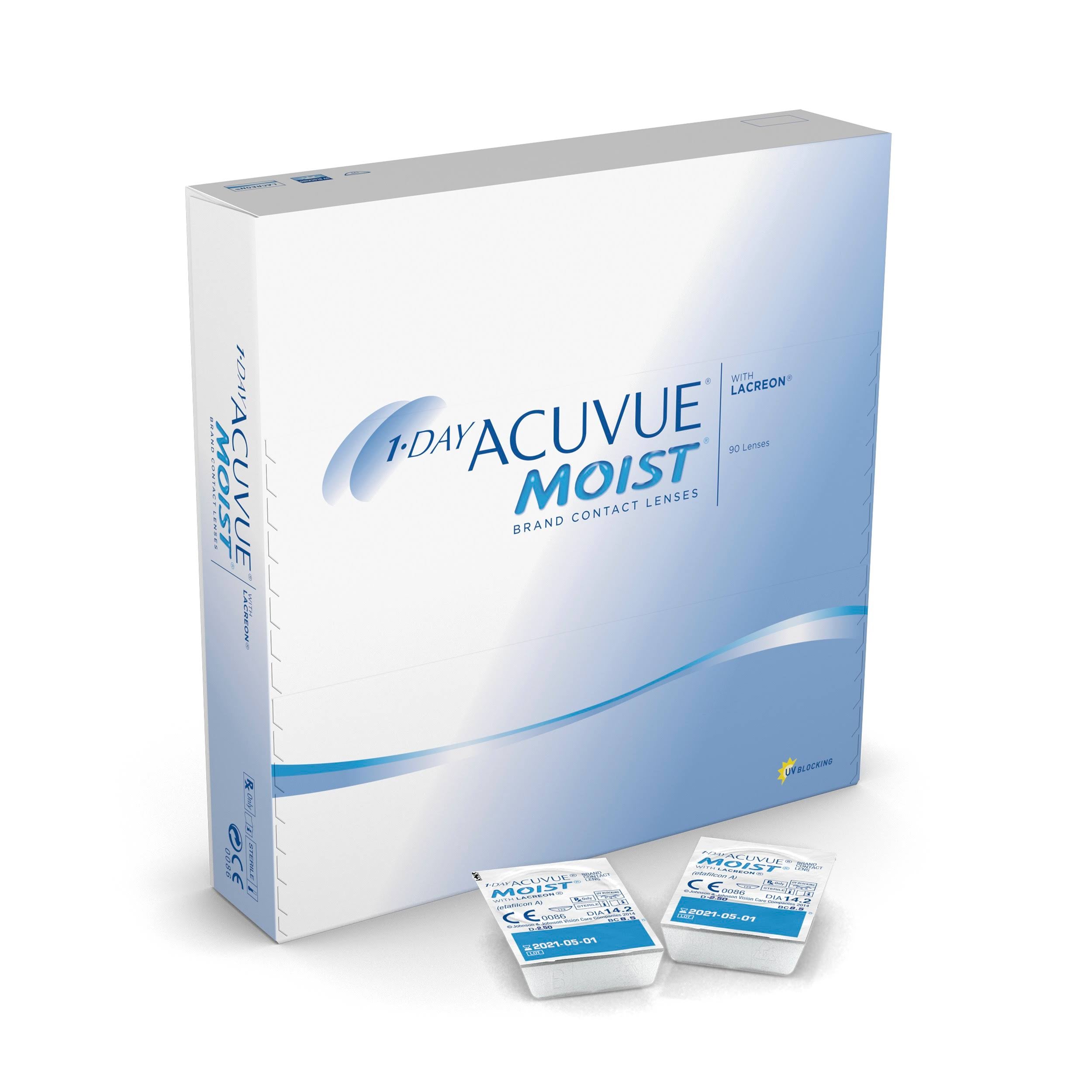 1 Day Acuvue Moist Multifocal 90 Pack H1320