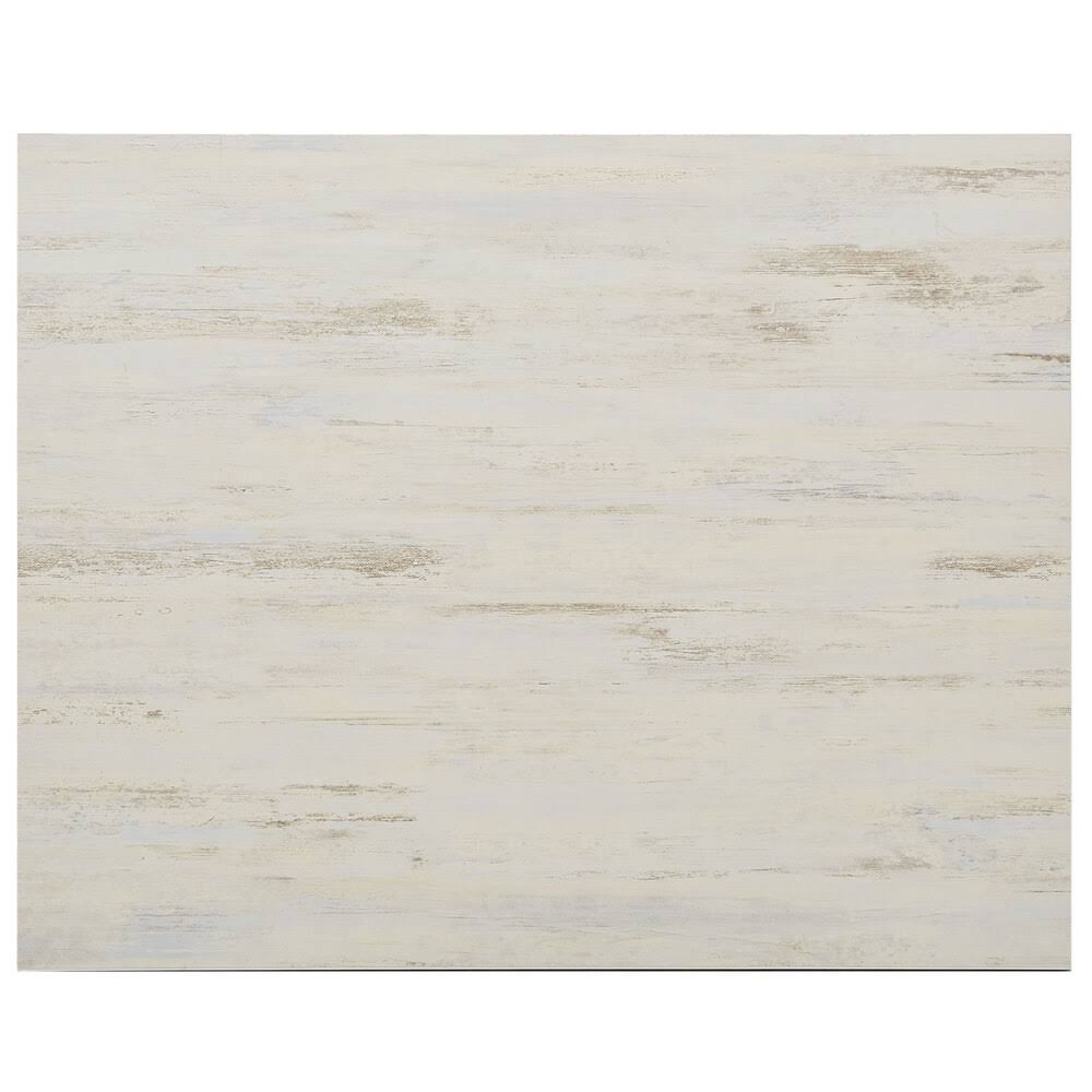 Rectangular Antique Wash Melamine Table Top with Matching Edge T656849