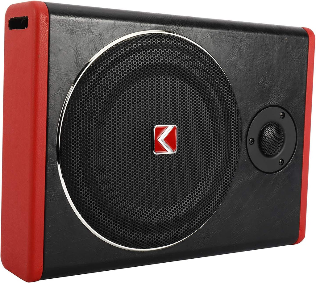 8" Car Under-Seat Subwoofer Power Amplifier Bass Speaker Pack of 2 Q7892