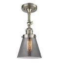 Small Cone 1 Light Semi Flush Mount Q7408