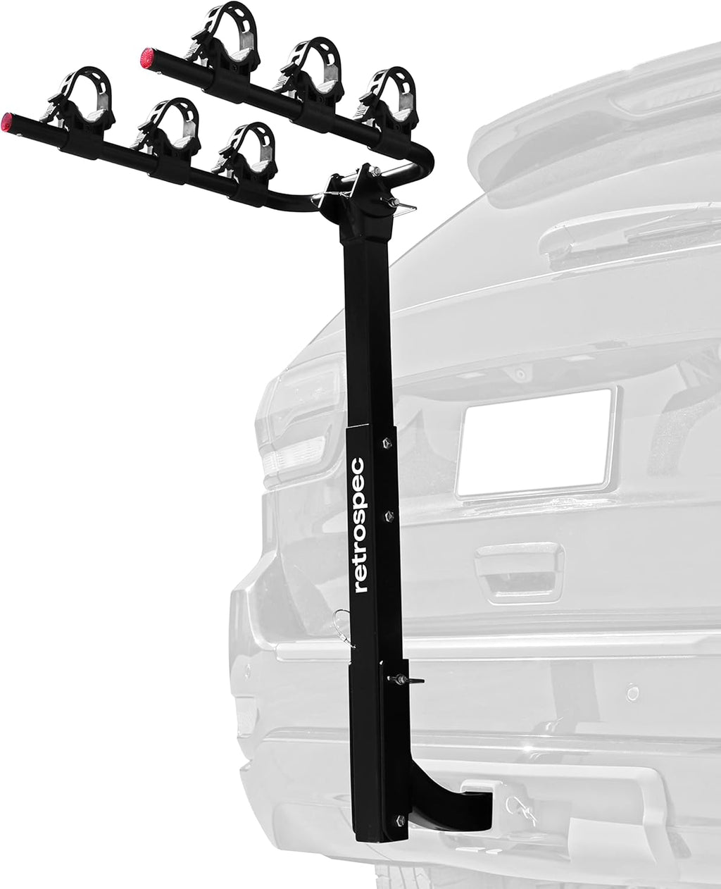 Five Bike Mount Hitch Bicycle Carrier with Compact Foldable Steel Frame R4236