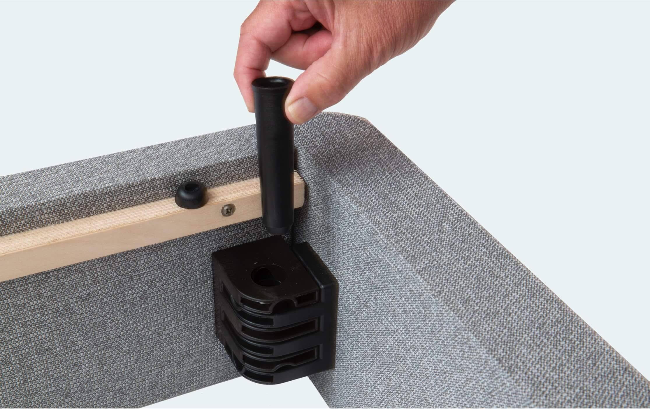 Gray King Size Mattress Foundation I29939