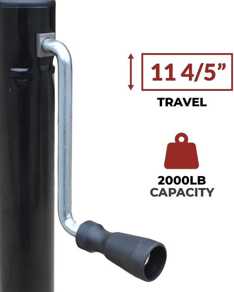 5000lb Capacity A-Frame Trailer Jack, Pack of 2 A65648
