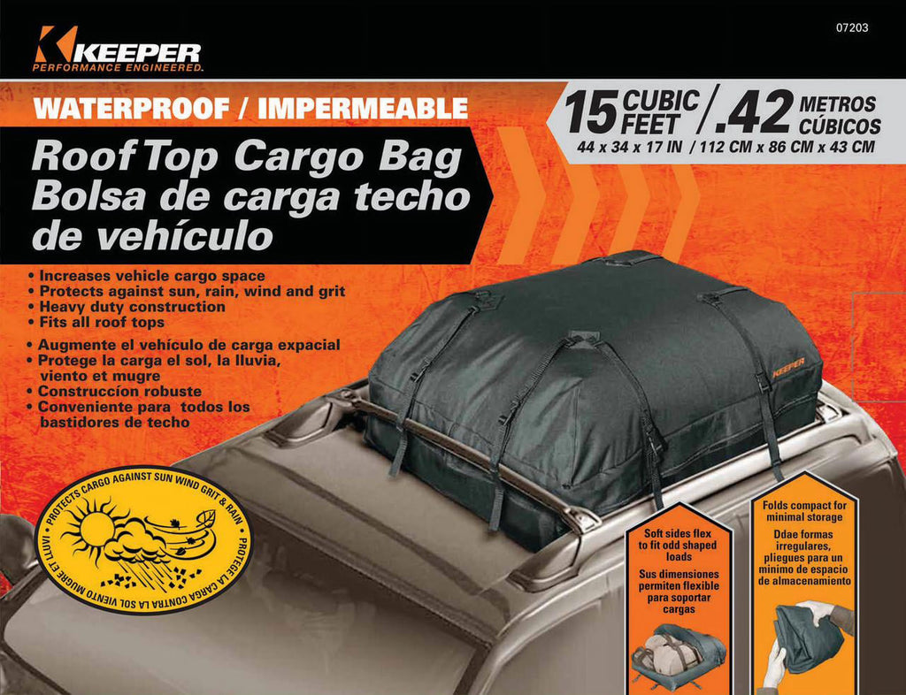 Roof Top Bag, 44 in L x 34 in W x 17 in D, Cargo I425372