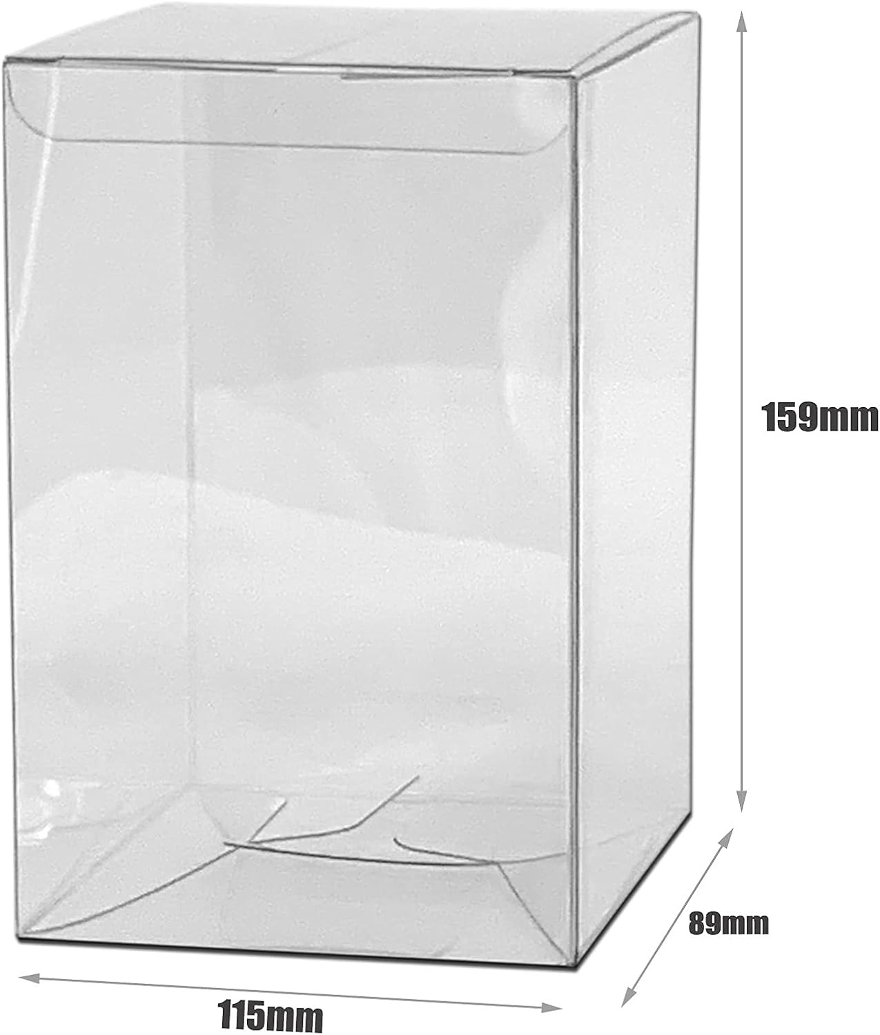Clear Plastic Display Box for Pop Vinyl Figures (10 Pack) B760884