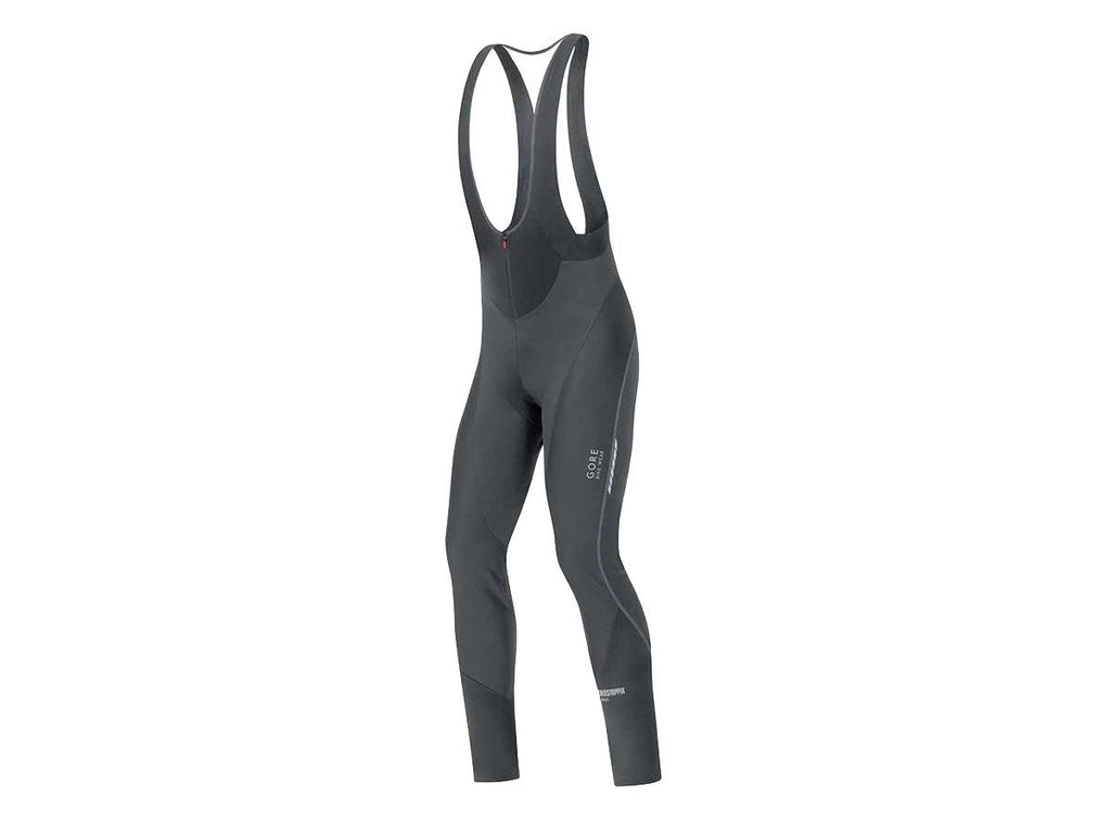 Black Medium Windstopper Soft Shell Bibtights R254776