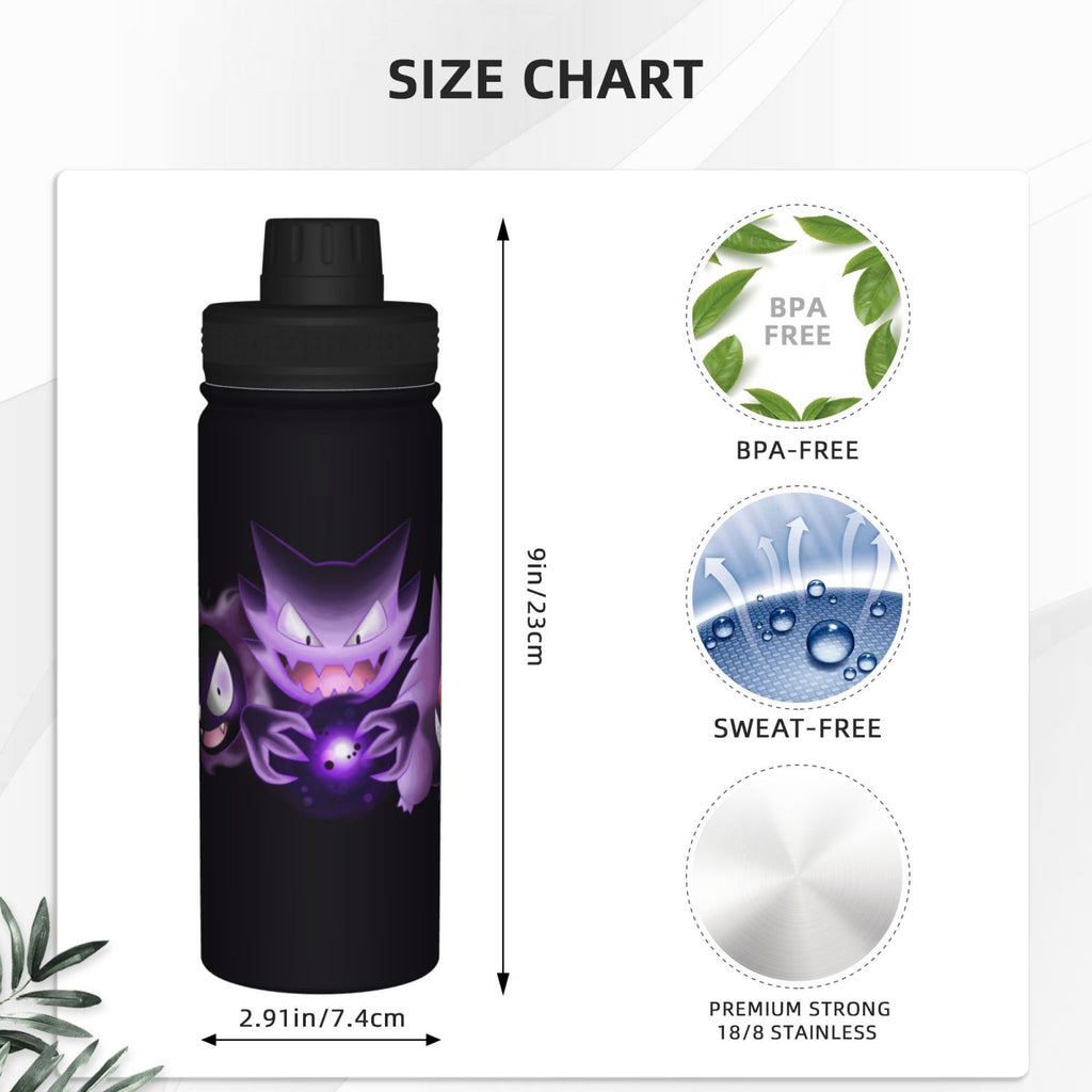 Insulated Stainless Steel Water Bottle 18OZ A7730