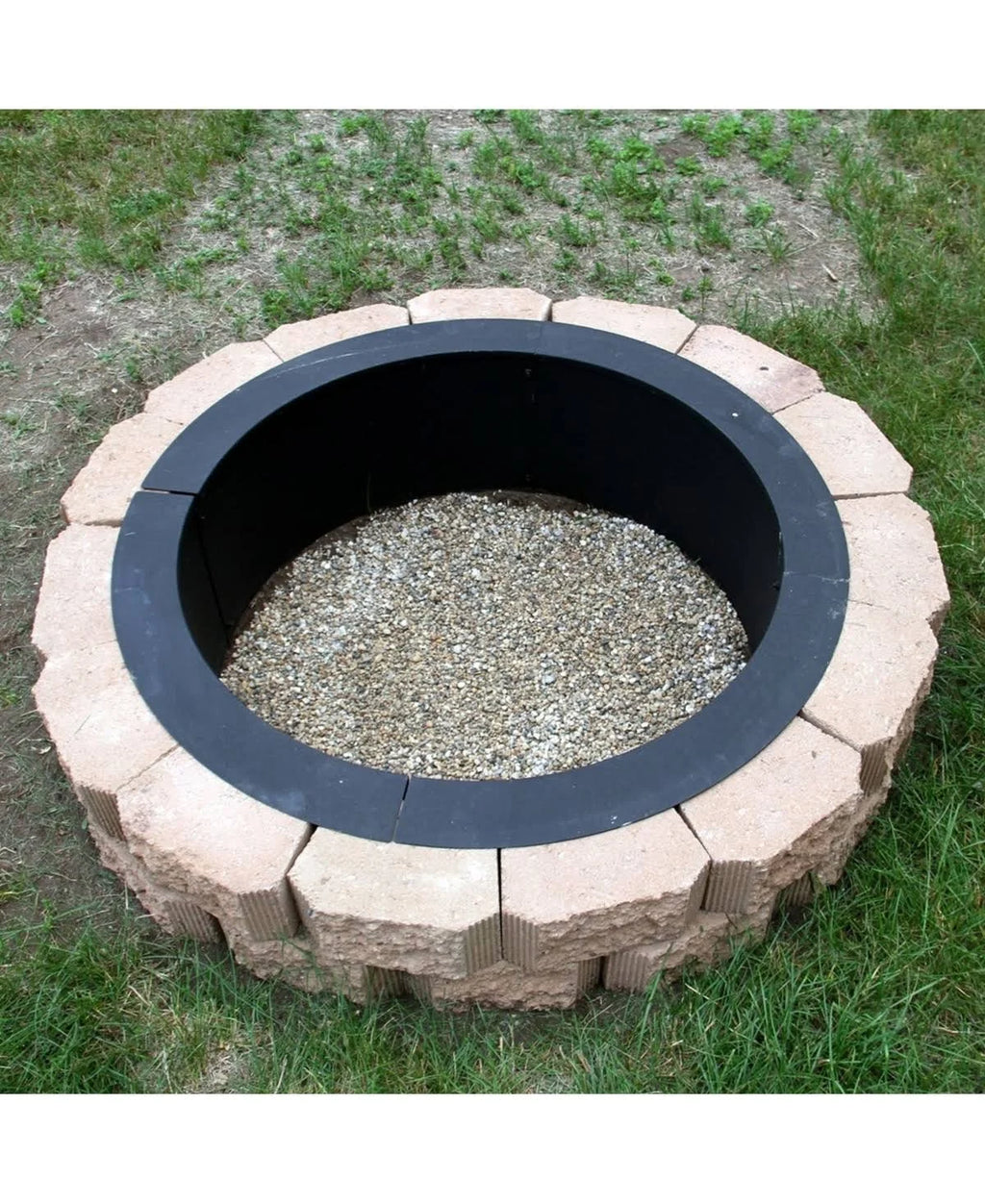 27 Inch Diameter Steel Fire Pit Ring Liner I525