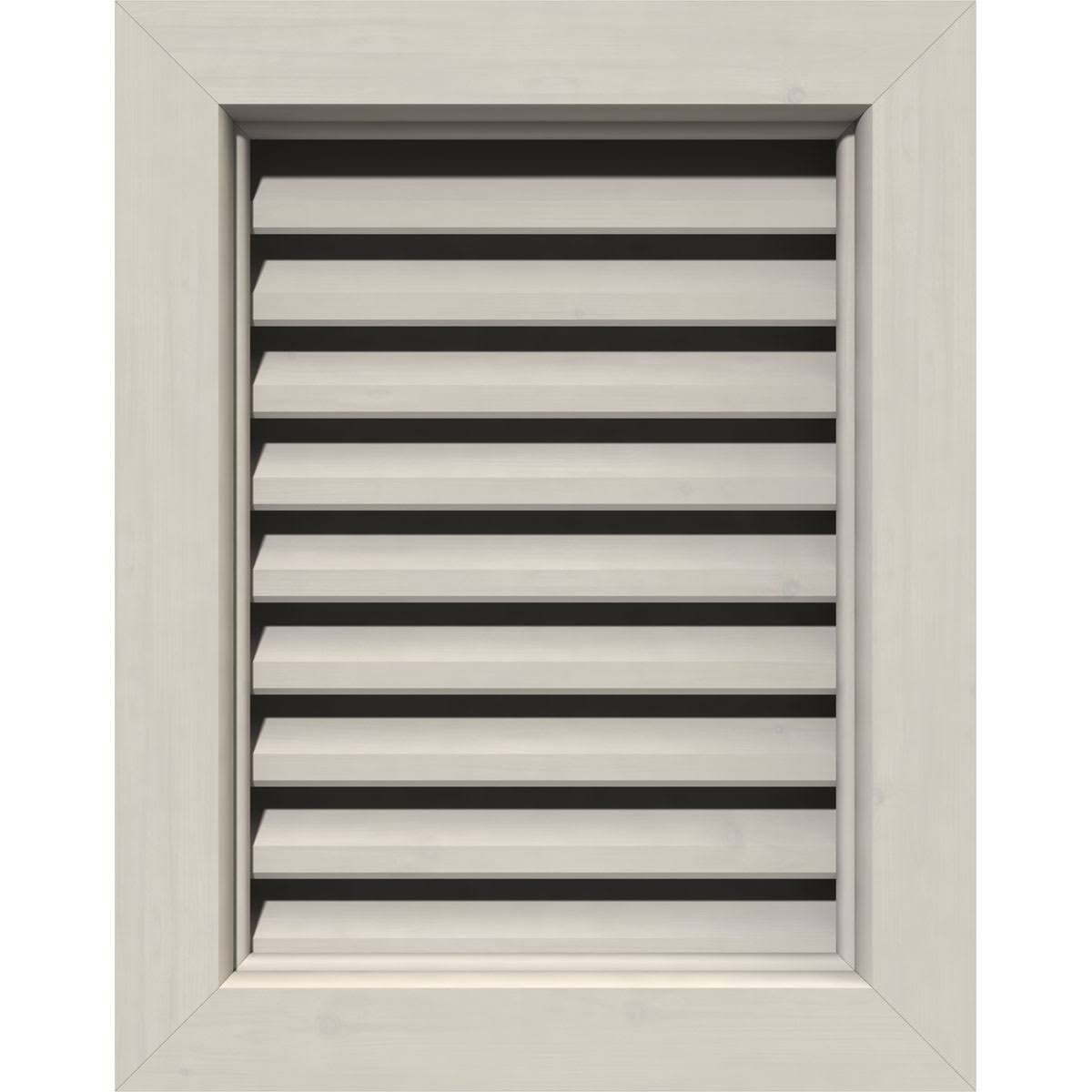 36 inchw x 24 inchh Primed Smooth Western Red Cedar Gable Vent N767