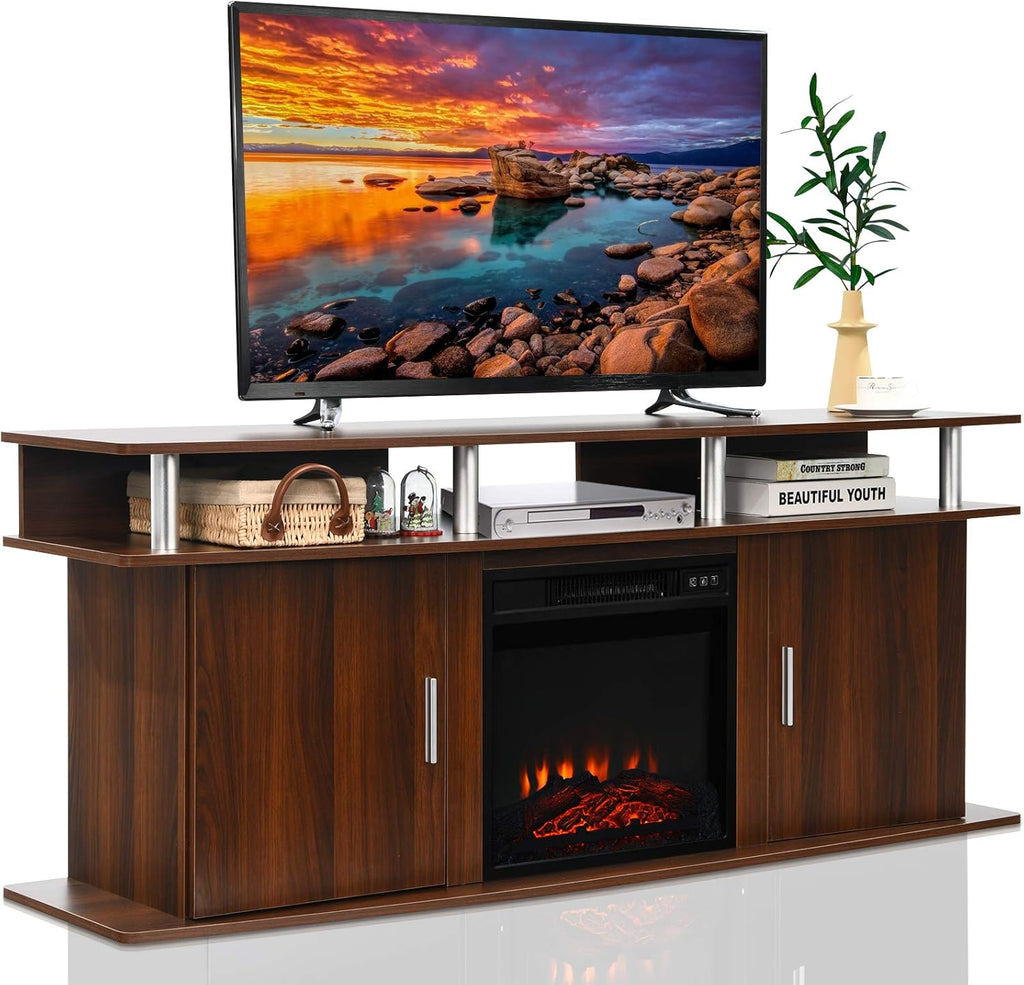 Fireplace TV Stand with Remote Z618