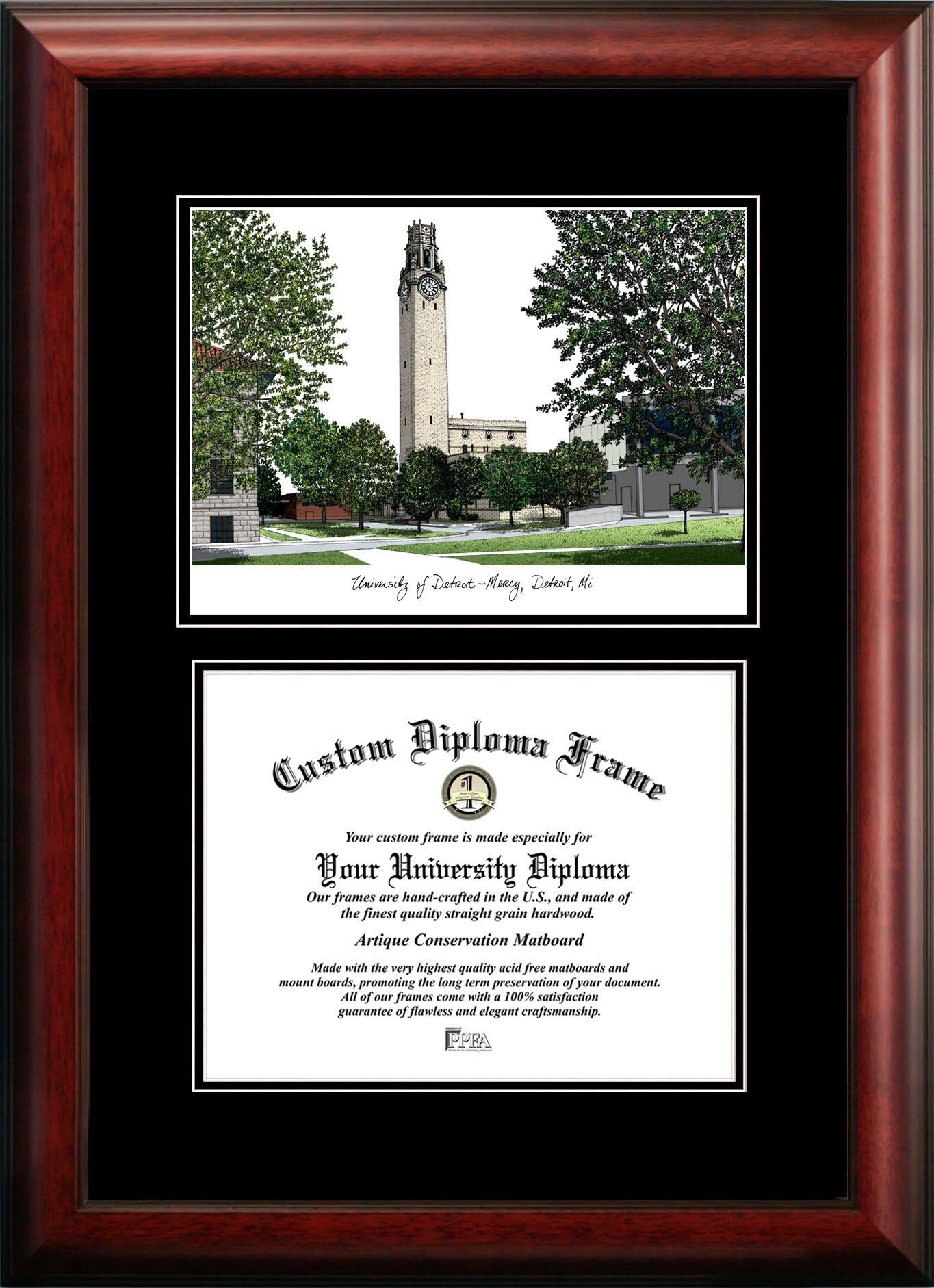 Satin Mahogany Diploma Frame Q525074