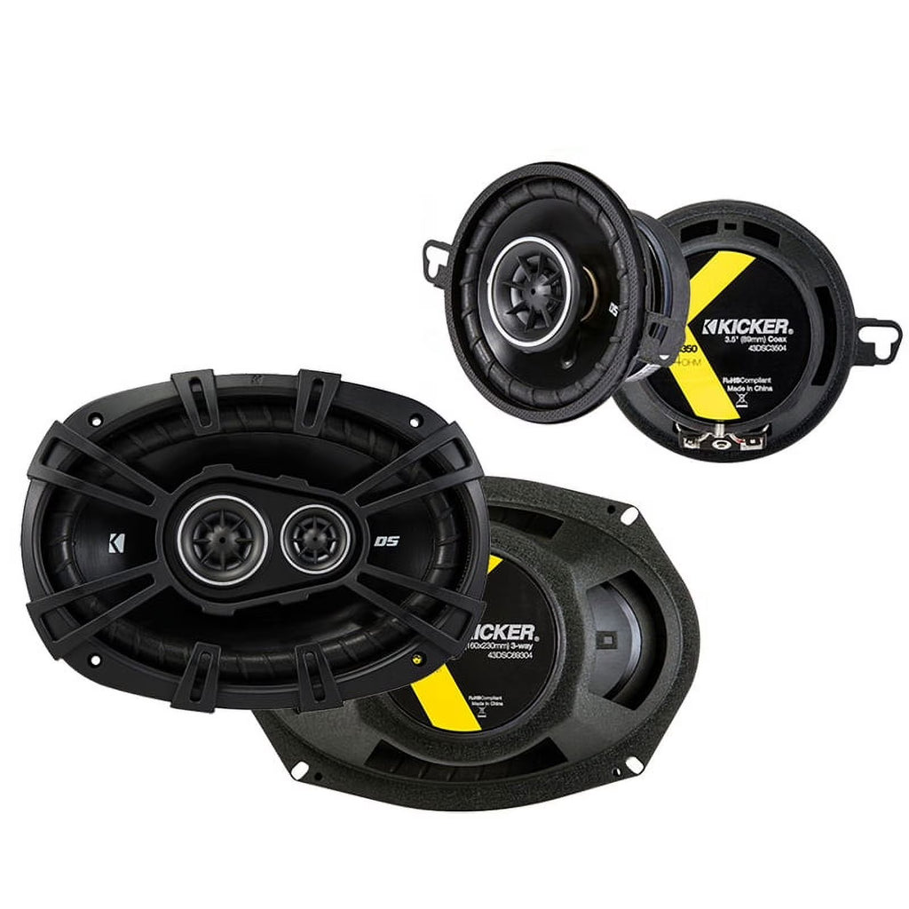 Kicker DSC35 DSC693 Speaker Package Y5191