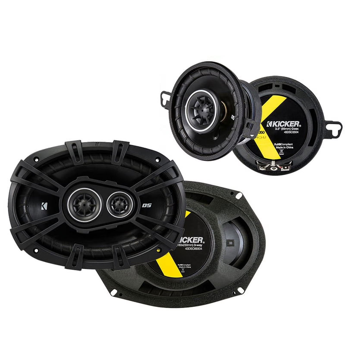 Kicker DSC35 DSC693 Speaker Package Y5191