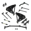 Set of 14 Control Arm Ball Joint Tie Rod End Sway Bar Link X1020
