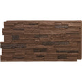 Canyon Brown Faux Stone Siding Panel H386081