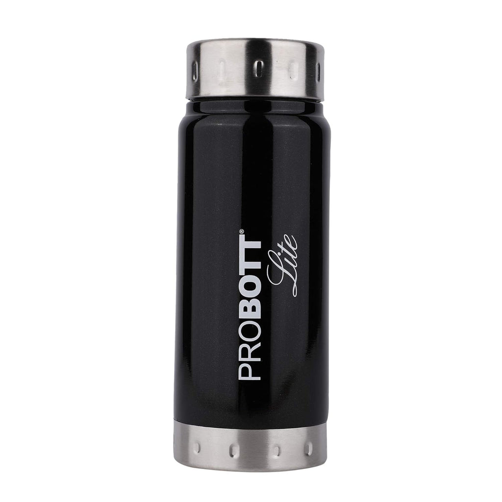 Black Stainless Steel Water Bottle 750ml N9873