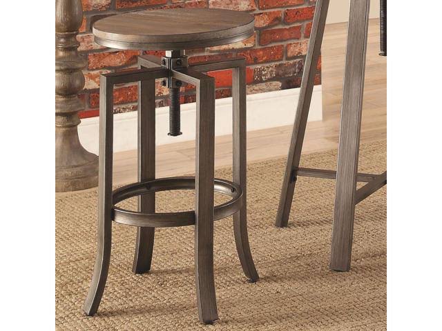 Adjustable Height Bar Stool Set of 2 S778723