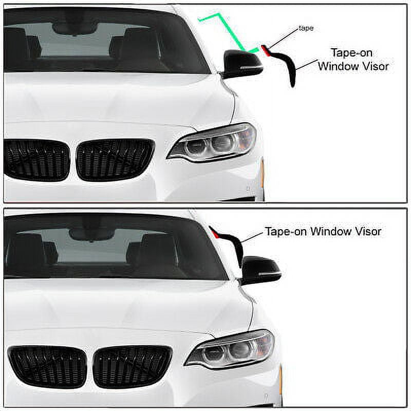 Acrylic Window Visor Sun Rain Deflector Guard Z526