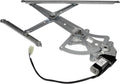 Front Driver Side Power Window Motor and Regulator Assembly Pack of 2 A15546