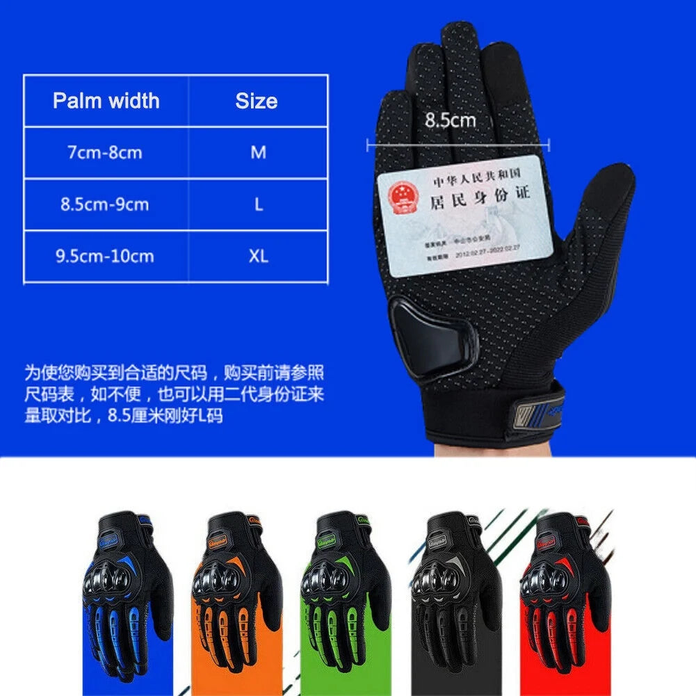 Motorcycle Gloves Touch Screen Full Finger N568219