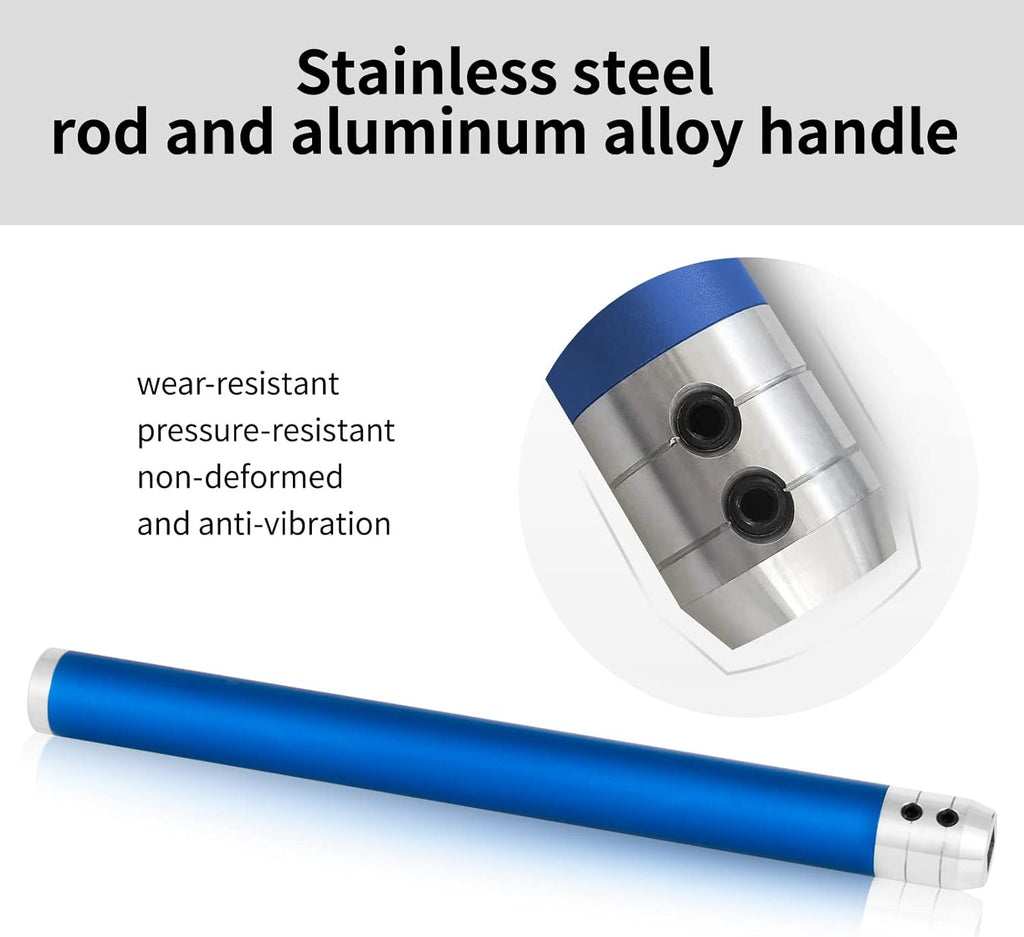 Carbide Wood Turning Tools with Aluminum Alloy Grip T38955