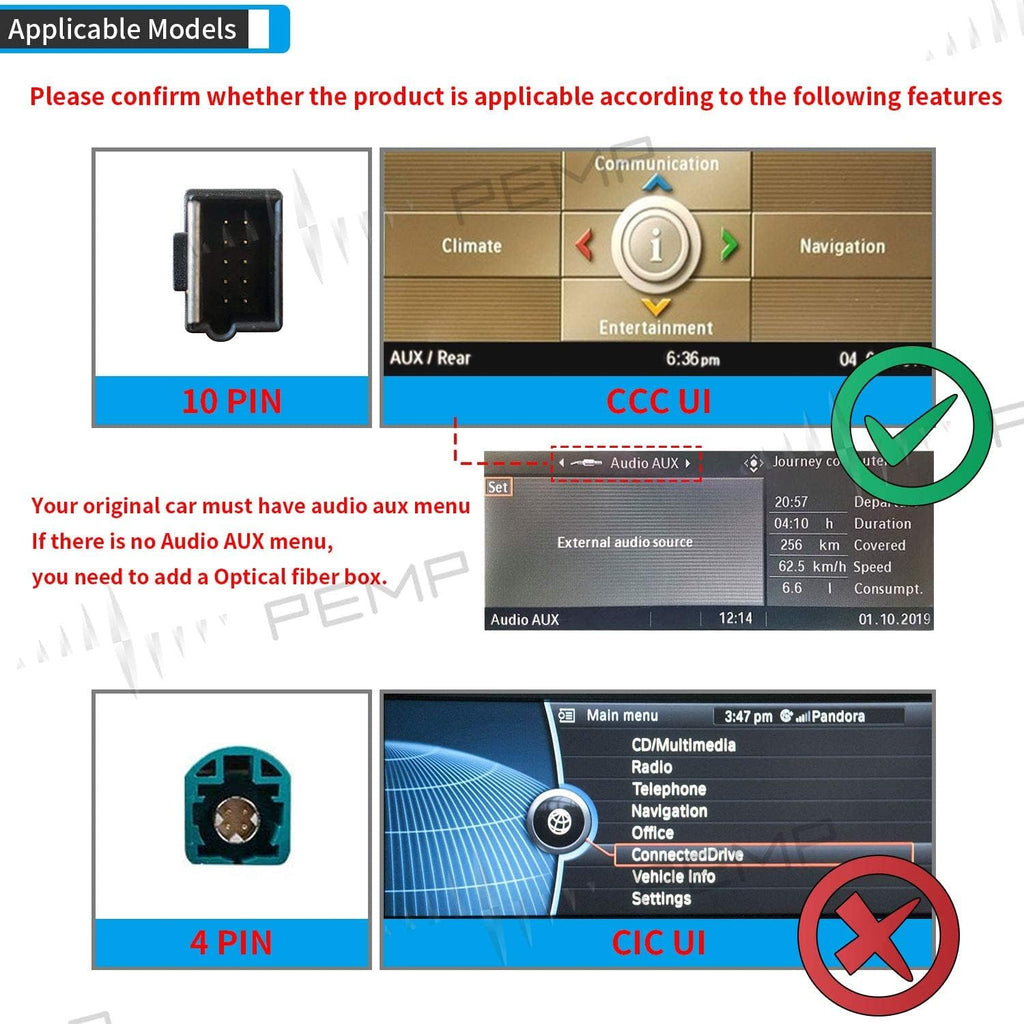 10.25 Android 10 8 Core 4G 64GB Carplay Screen for BMW E60 E61 CCC V367