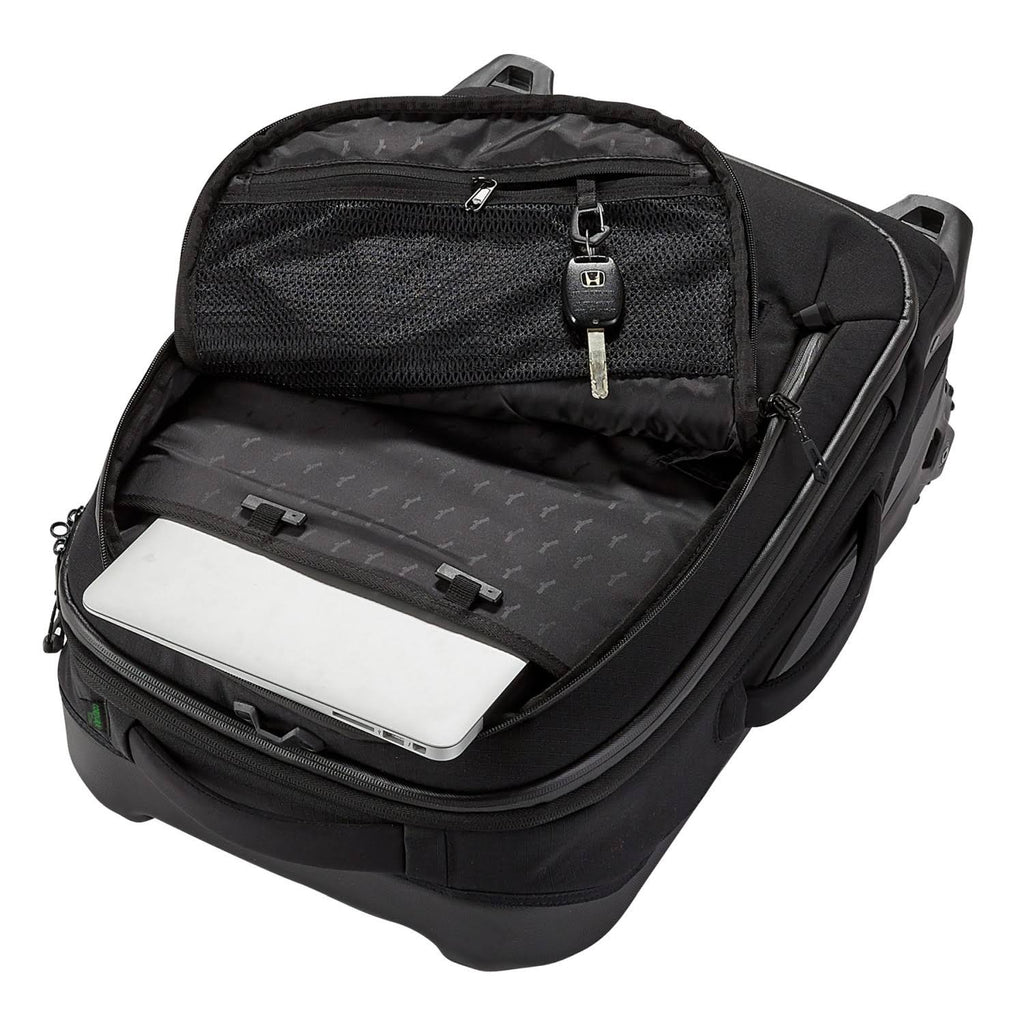 Black Wheeled Duffel Carry On V8921
