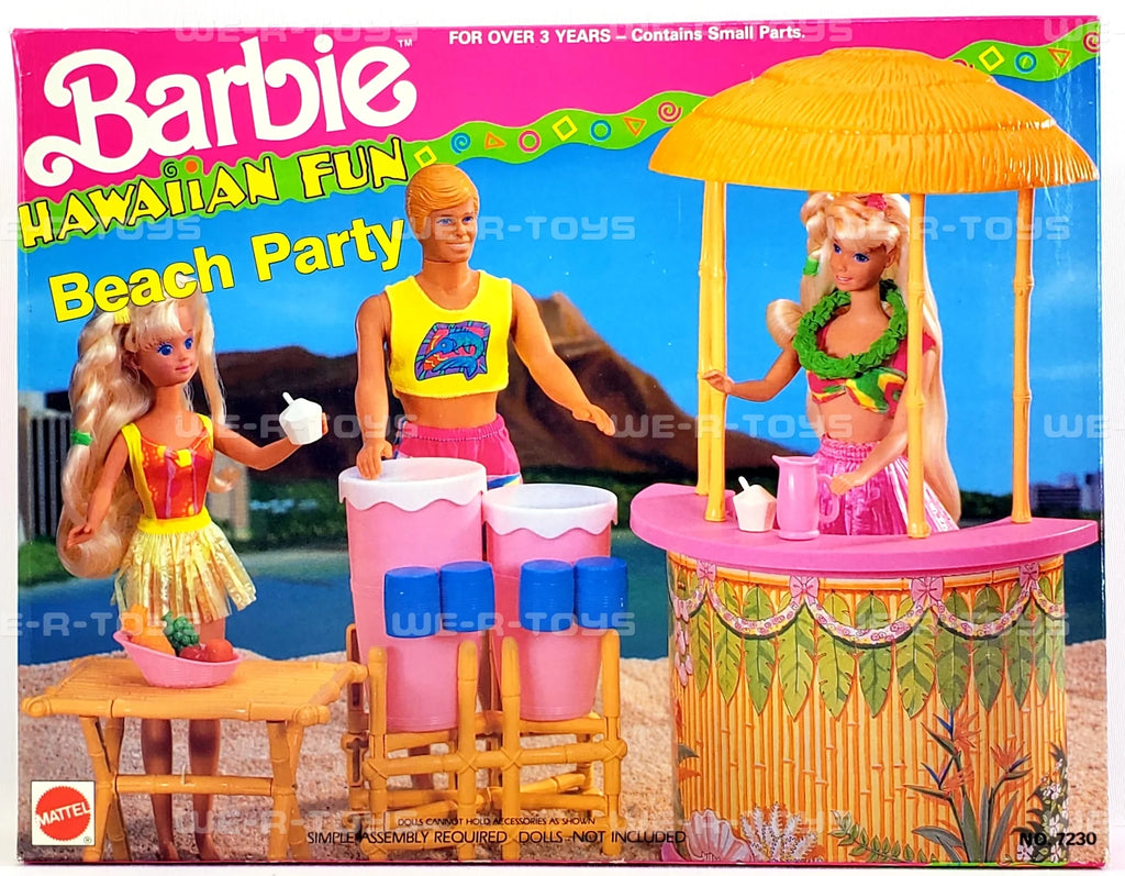 Hawaiian Fun Beach Party Playset F5142