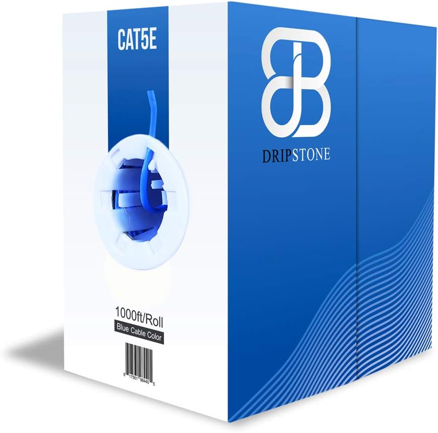 1000ft Blue CAT5e Ethernet LAN Cable A257676