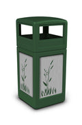 Green 42 Gallon Trash Can J1430