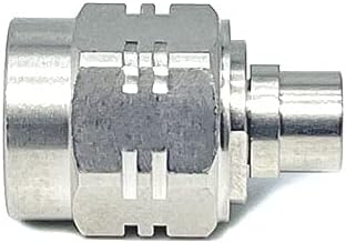 1.85 mm Male to SMPM Male Microwave Adapter, DC to 67 GHz, 50 Ohm, Stainless Steel Body L2364