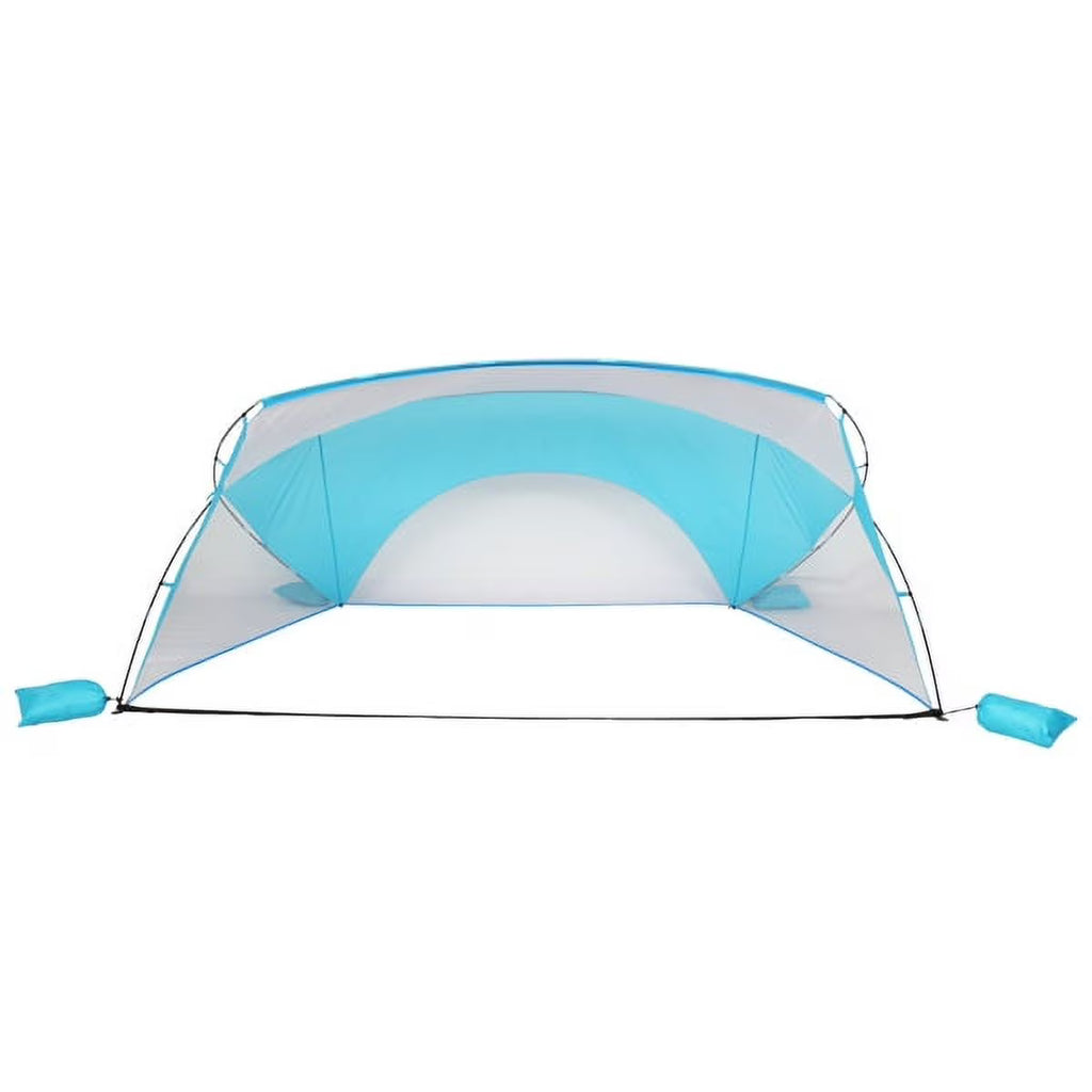 Blue And White Polyester Beach Awning K408