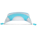 Blue And White Polyester Beach Awning K408