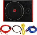 8" Car Under-Seat Subwoofer Power Amplifier Bass Speaker Pack of 2 Q7892