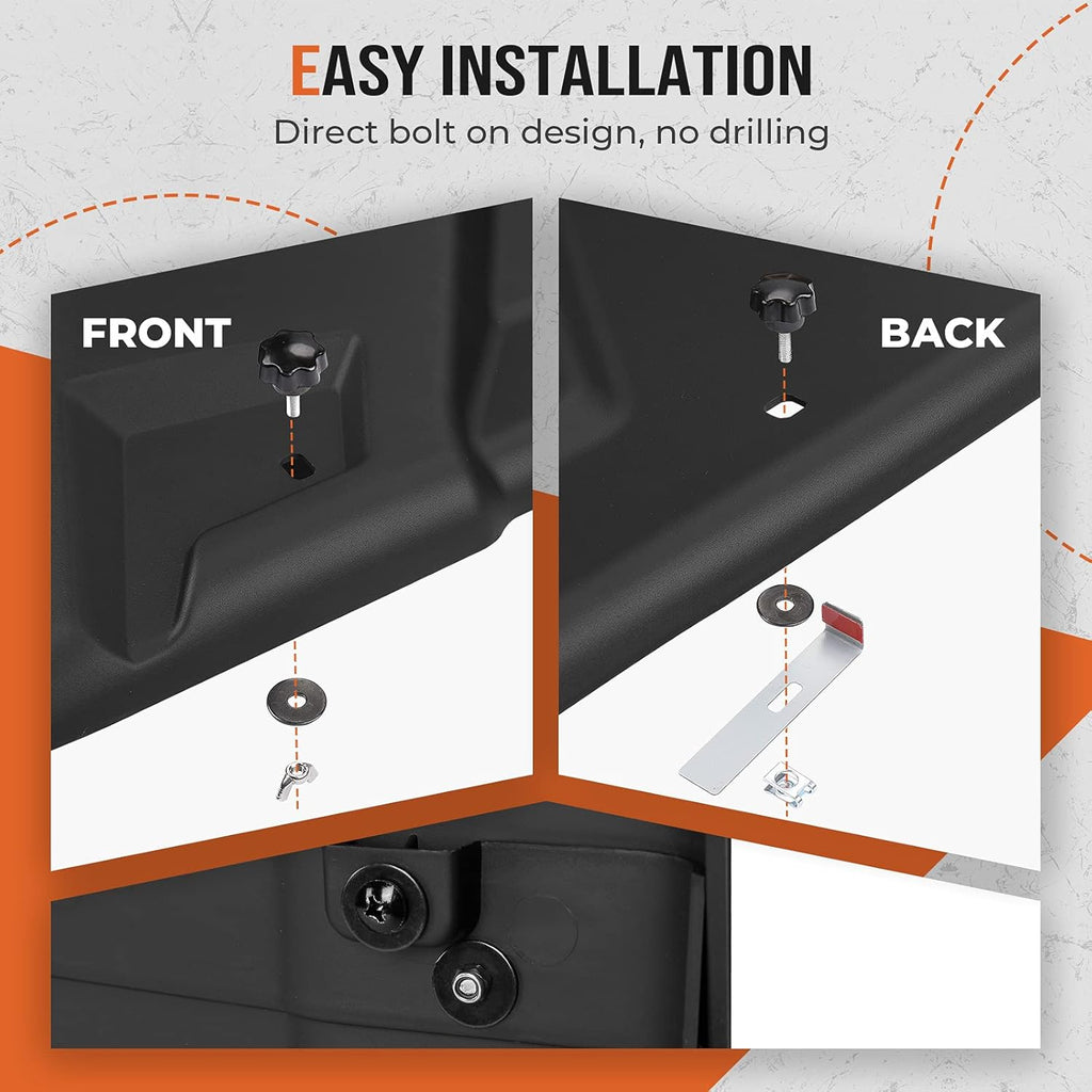 2-Piece Plastic Hard Roof Top N506511