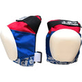 Killer Pads Pro Red / White / Blue Knee Pads - Large B9989