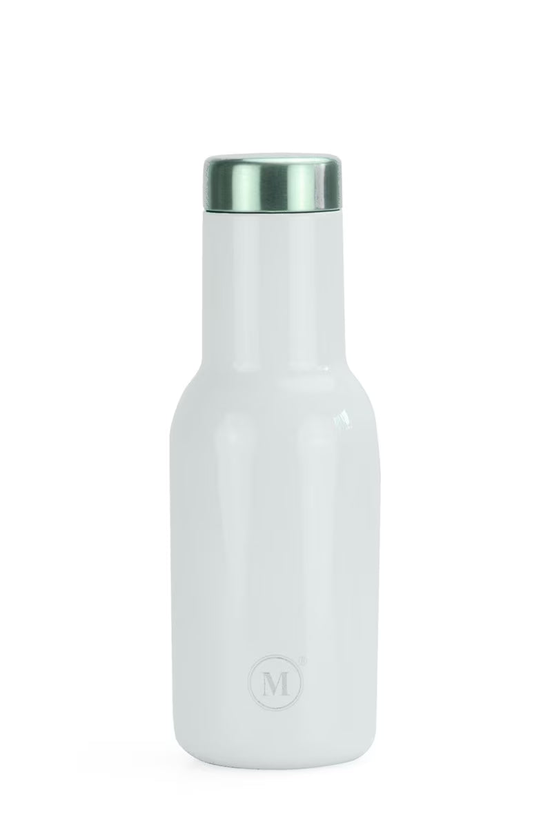 White Stainless Steel Vacuum Insulated Water Bottle Set Of 2 350 ml C446