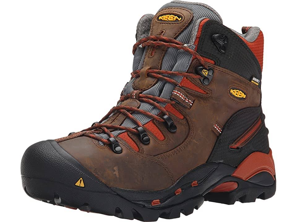 Brown Soft Toe Work Boots L747