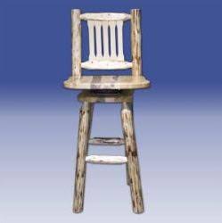 Swivel Barstool with Back K569
