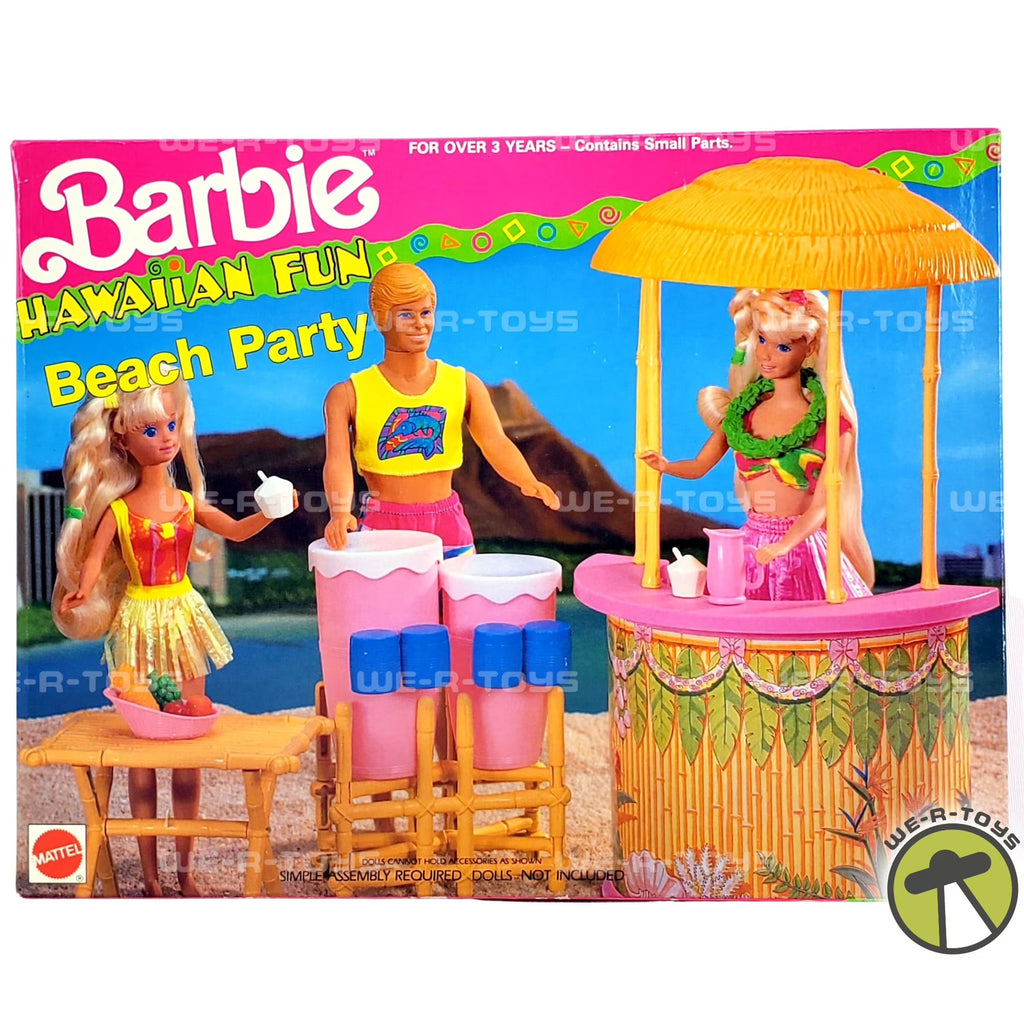 Hawaiian Fun Beach Party Playset F5142