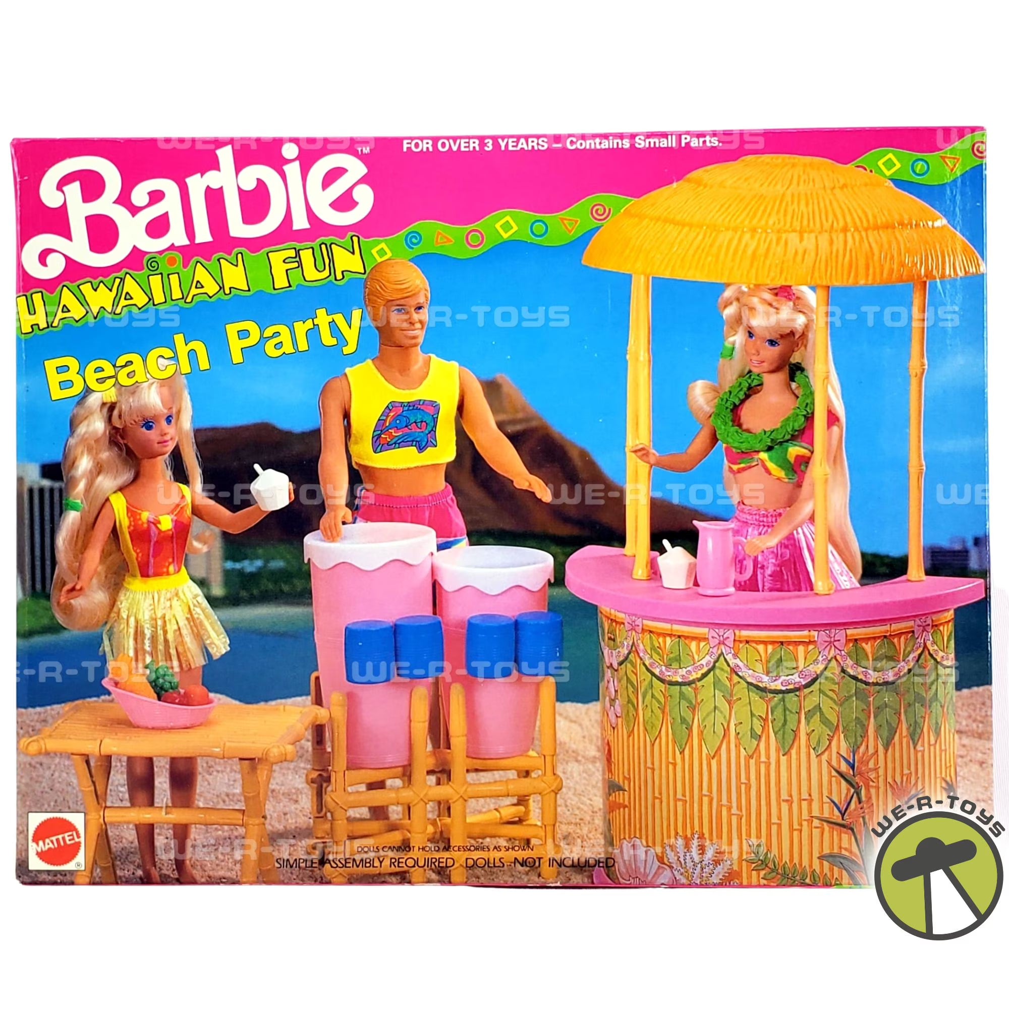 Hawaiian Fun Beach Party Playset F5142