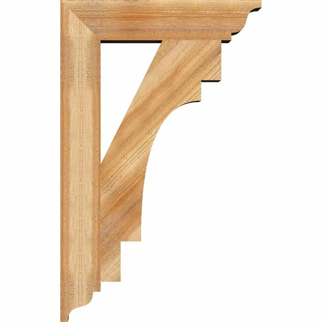Western Red Cedar Rough Sawn Bracket Q473