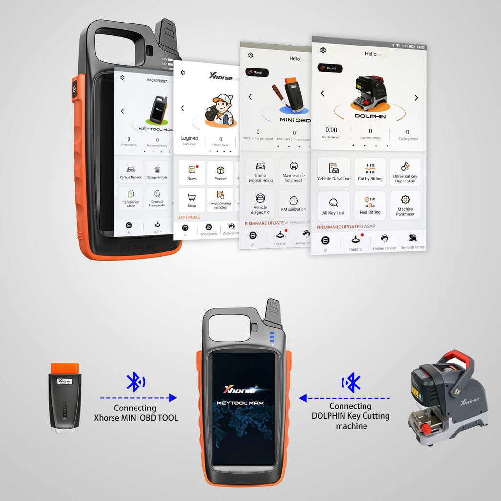 Car Key Tool MAX Bluetooth Remote and Chip Generator U764740