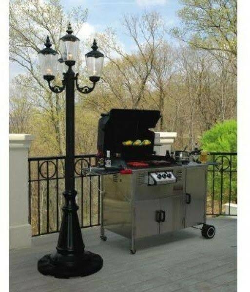 Four Lantern Patio Lamp S13229