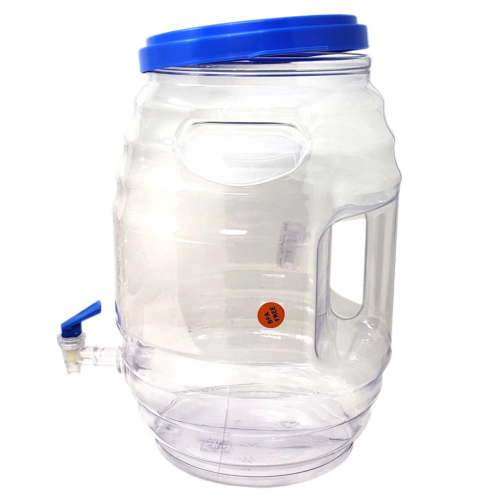 3 Gallon Plastic Water Dispenser Jug with Lid, BPA Free Y2955