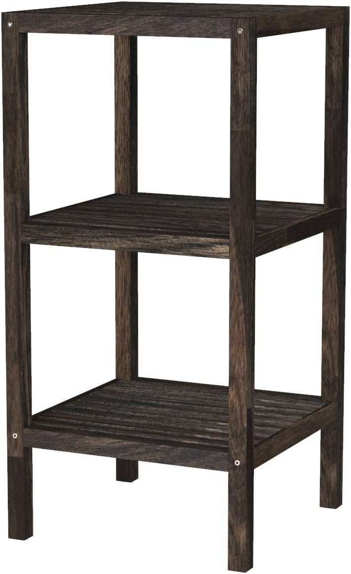3 Tier Acacia Wood Storage Shelf A6396